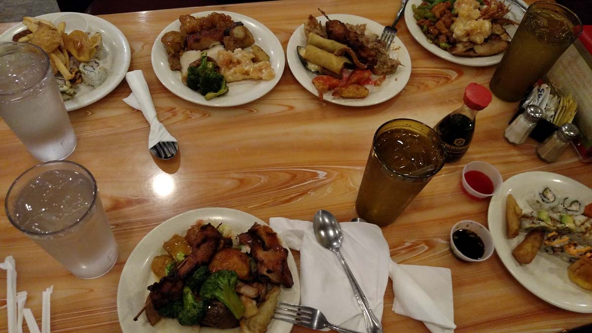 Hibachi Grill Sushi Supreme Buffet Jeff's Food Travels